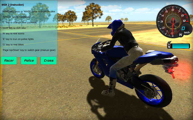 Extreme Motorbike Driving Game  from Chrome web store to be run with OffiDocs Chromium online