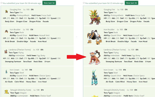 Extreme Speed VGC Companion  from Chrome web store to be run with OffiDocs Chromium online