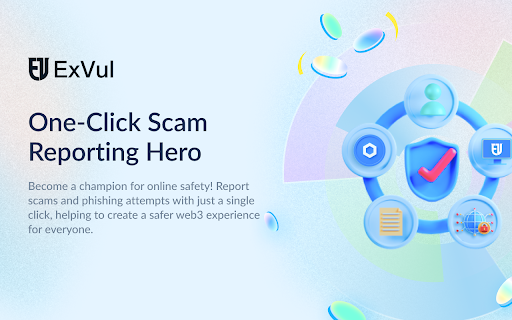ExVul Web3 Scam Defender  from Chrome web store to be run with OffiDocs Chromium online