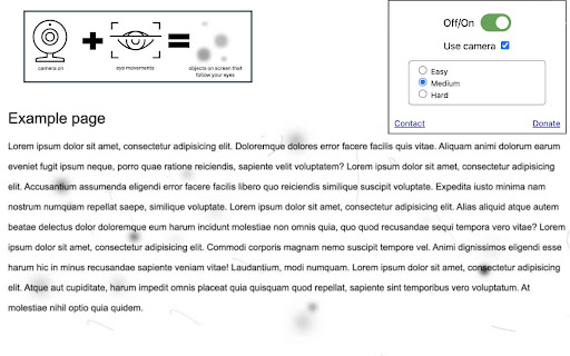 Eye Floaters Adaptation: Train with Eye Movement Tracking  from Chrome web store to be run with OffiDocs Chromium online