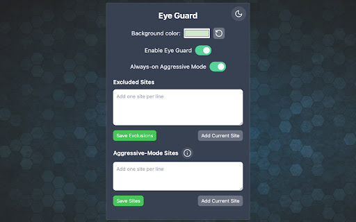 Eye Guard Reduce Eye Strain  from Chrome web store to be run with OffiDocs Chromium online