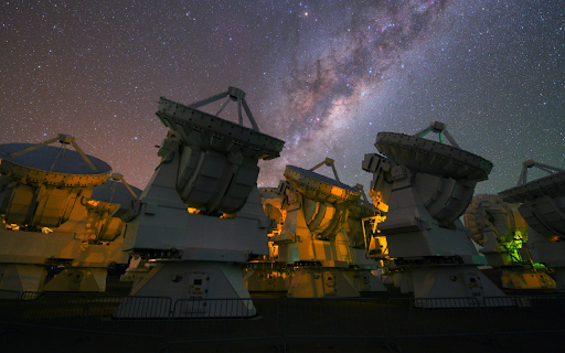 Eyes on the Cosmos  from Chrome web store to be run with OffiDocs Chromium online