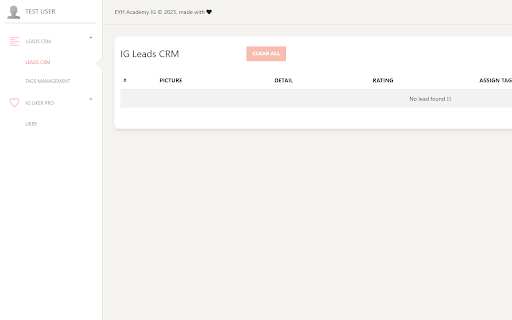 EYH Academy IG  from Chrome web store to be run with OffiDocs Chromium online