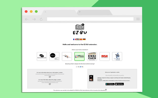 EZ BU  from Chrome web store to be run with OffiDocs Chromium online