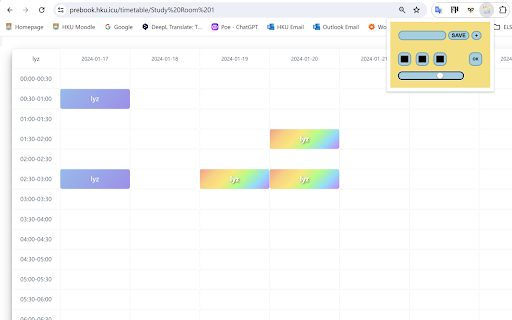 ezColor  from Chrome web store to be run with OffiDocs Chromium online