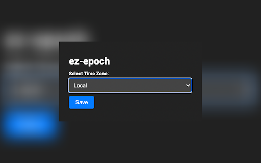 ez epoch  from Chrome web store to be run with OffiDocs Chromium online