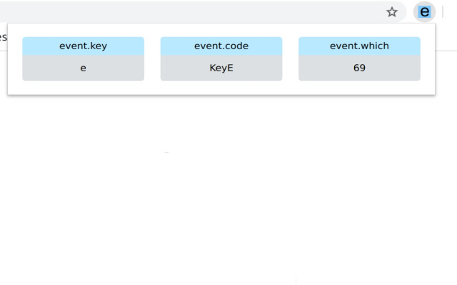 EZ KeyCode  from Chrome web store to be run with OffiDocs Chromium online