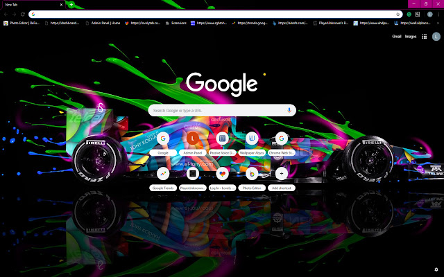 F1 Formula Theme  from Chrome web store to be run with OffiDocs Chromium online