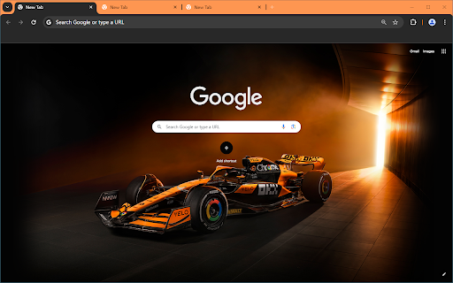 F1 Mclaren Team Theme  from Chrome web store to be run with OffiDocs Chromium online