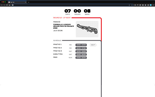 F1 Nuova scheda dal negozio web di Chrome da eseguire con OffiDocs Chromium online