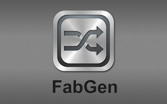 FabGen  from Chrome web store to be run with OffiDocs Chromium online