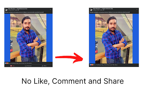 Facebook Action Blocker  from Chrome web store to be run with OffiDocs Chromium online