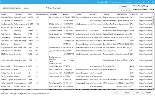 Facebook Extractor from Chrome web store to be run with OffiDocs Chromium online Facebook Extractor from Chrome web store to be run with OffiDocs Chromium online