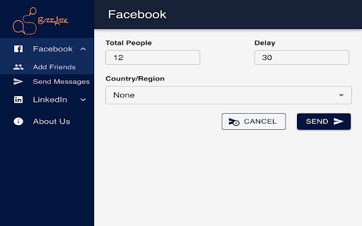 Facebook  LinkedIn Connector  from Chrome web store to be run with OffiDocs Chromium online