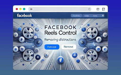 Facebook Reels Control  from Chrome web store to be run with OffiDocs Chromium online