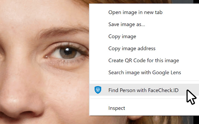 Chrome web mağazasından FaceCheck Ters Görsel Arama, OffiDocs Chromium çevrimiçi ile çalıştırılacak