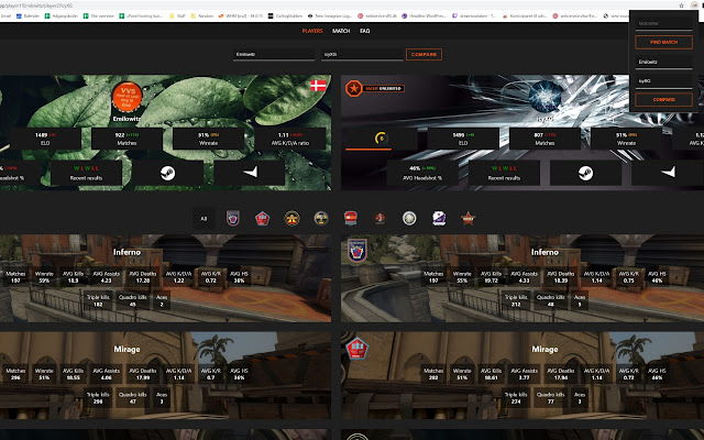 Faceit Guru  from Chrome web store to be run with OffiDocs Chromium online
