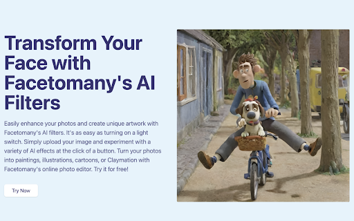 Face To Many  from Chrome web store to be run with OffiDocs Chromium online