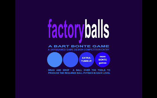 Factory Balls Game  from Chrome web store to be run with OffiDocs Chromium online
