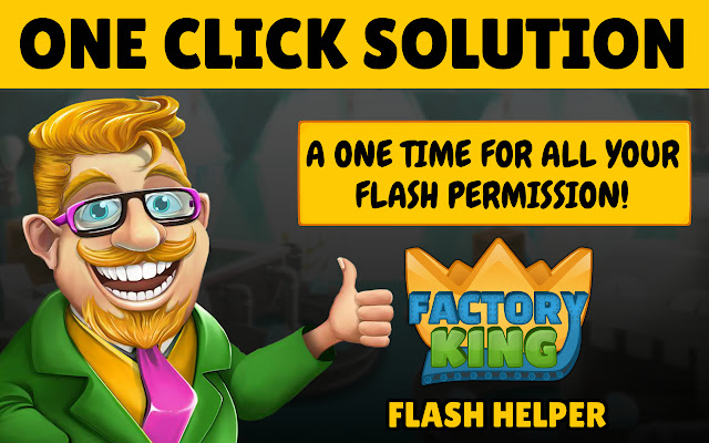 Factory King Flash Helper  from Chrome web store to be run with OffiDocs Chromium online