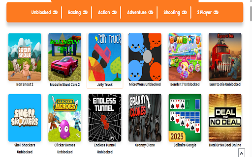 FAF Games  from Chrome web store to be run with OffiDocs Chromium online
