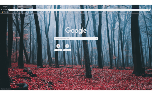 Fallen Red leaves  from Chrome web store to be run with OffiDocs Chromium online