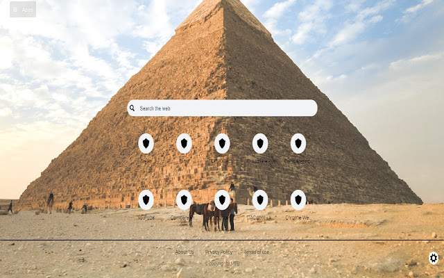 Famous Places Custom Background  from Chrome web store to be run with OffiDocs Chromium online