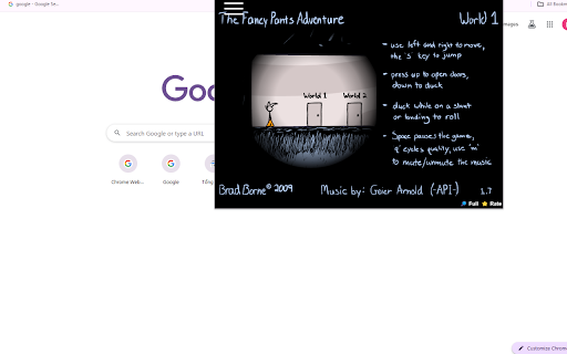 Fancy Pants Unblocked  Free  from Chrome web store to be run with OffiDocs Chromium online