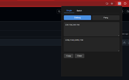 FangDefang  from Chrome web store to be run with OffiDocs Chromium online