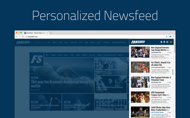 FanSided News  from Chrome web store to be run with OffiDocs Chromium online