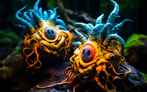 fantasy marine landscape with bioluminescent nature  from Chrome web store to be run with OffiDocs Chromium online