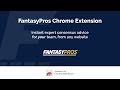 FantasyPros: Win your Fantasy League  from Chrome web store to be run with OffiDocs Chromium online