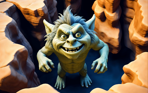 fantasy troll character beautiful environment  from Chrome web store to be run with OffiDocs Chromium online