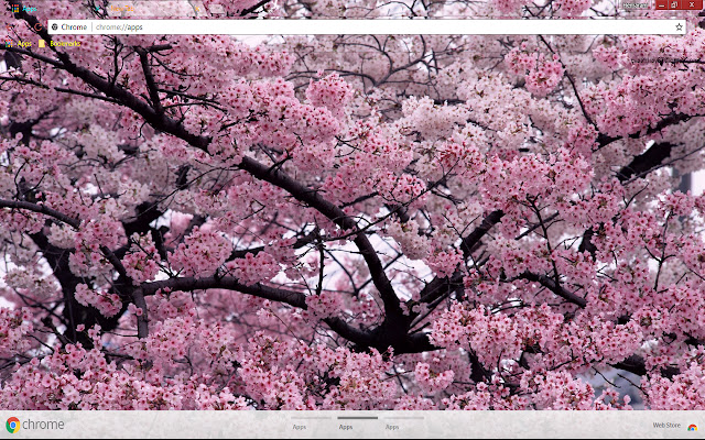 Fascinating Pink tree  from Chrome web store to be run with OffiDocs Chromium online