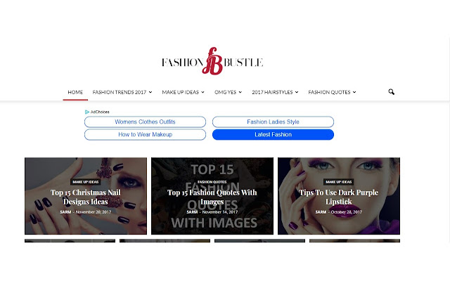 FashionBustle  from Chrome web store to be run with OffiDocs Chromium online