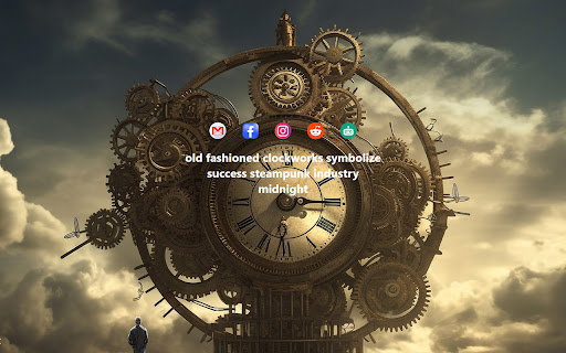 fashioned clockworks  from Chrome web store to be run with OffiDocs Chromium online