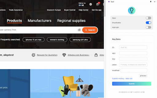 fast  from Chrome web store to be run with OffiDocs Chromium online