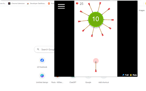 Fast Arrow Unblocked Game  from Chrome web store to be run with OffiDocs Chromium online