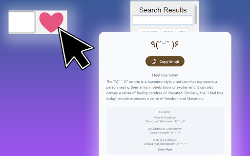 Fast Emote Search  from Chrome web store to be run with OffiDocs Chromium online