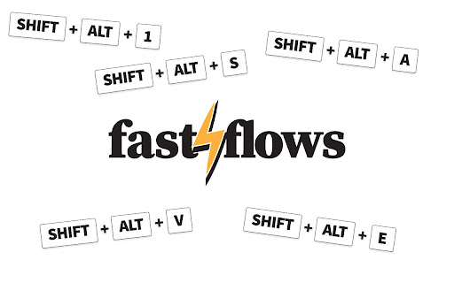 FastFlows  from Chrome web store to be run with OffiDocs Chromium online