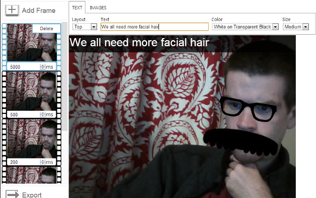 FastGif Free  from Chrome web store to be run with OffiDocs Chromium online