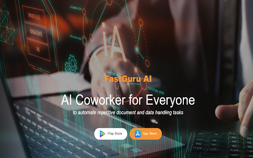 Fastguru AI  from Chrome web store to be run with OffiDocs Chromium online