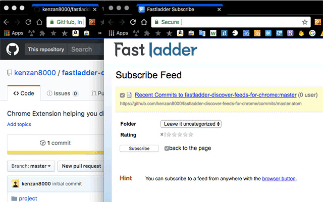 Nguồn cấp dữ liệu Khám phá Fastladder dành cho Chrome từ cửa hàng Chrome trực tuyến sẽ chạy bằng OffiDocs Chrome trực tuyến