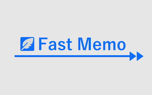 FastMemo  from Chrome web store to be run with OffiDocs Chromium online