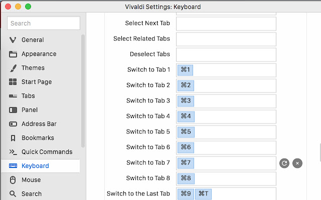 Fast new tabs (for Vivaldi)  from Chrome web store to be run with OffiDocs Chromium online