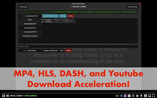 FastStream Video Player  from Chrome web store to be run with OffiDocs Chromium online