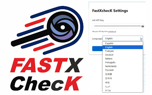 FastXchecK  from Chrome web store to be run with OffiDocs Chromium online