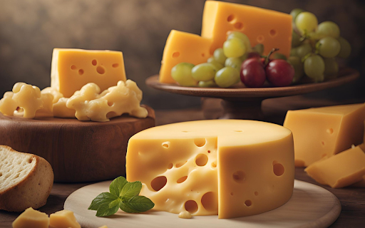 Fat yellow cheese  from Chrome web store to be run with OffiDocs Chromium online
