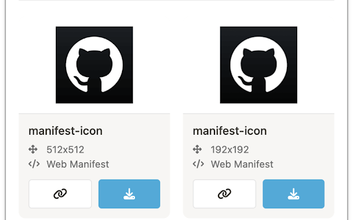 Favicon Extractor  from Chrome web store to be run with OffiDocs Chromium online