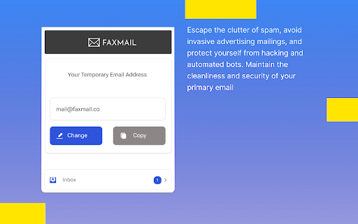 Faxmail  from Chrome web store to be run with OffiDocs Chromium online